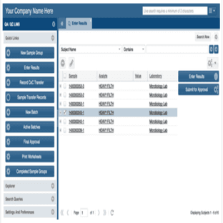 QA/QC Testing Solutions